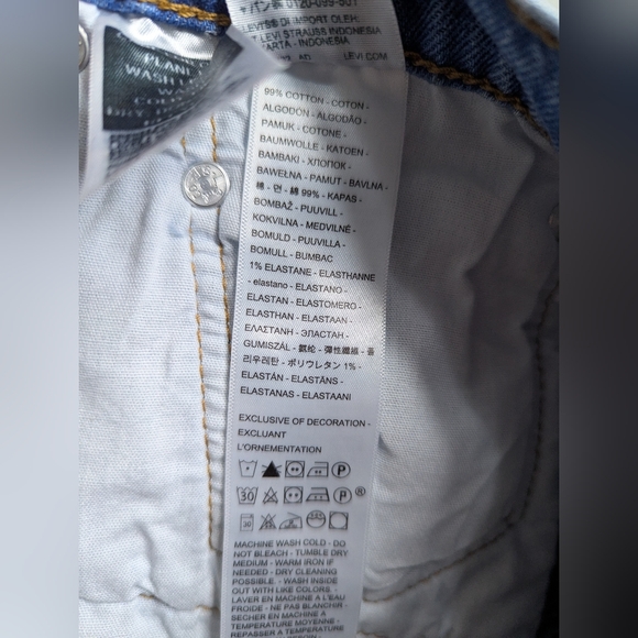 NWT Levi's 501 Original High Rise Shorts Women's Size 30 - Picture 7 of 7